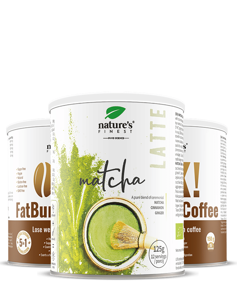 X Ok Fatburn Coffee Matcha Chai Latte Nature S Finest