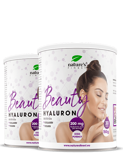 Beauty Hyaluron Box | 1+1 Free | Hyaluron Drink | Reduces Wrinkles | Health Elasticity of Skin | Anti-aging beverages.

Are visible signs of aging causing concern despite maintaining a healthy lifestyle and robust skincare routine?

????

-- Holistic Blend: Immerse in the natural blend of collagen with hyaluronic acid and vitamin C.
-- Potential Skin Nourishment: Regular intake may enhance skin hydration and elasticity.
-- Complementary to Skincare Routine: An excellent addition to your skincare protocol.

Unlock the Potency of Vital Ingredients 
Beauty Collagen Hyaluron is not just a supplement; it's a commitment to your skin's health.

How might Beauty Collagen Hyaluron assist?
Amid the hustle of life, your skin's natural elements like collagen and hyaluronic acid take a hit.

Is Beauty Collagen Hyaluron Right for You?

-- Yearning for a radiant, wrinkle-resistant glow?
-- Wishing to enhance your skin's health and vibrancy despite the natural aging process?

If yes, Beauty Collagen Hyaluron may be a suitable addition to your anti-aging skin care routine, potentially replenishing the lost hyaluronic acid and collagen.

How to Relish Beauty Collagen Hyaluron?
Enjoy your daily intake with a zesty lemon flavor.

Ingredients: Hydrolyzed collagen powder, hyaluronic acid, natural lemon aroma, bamboo fiber, vitamin C, sweetener steviol glycoside.

Nutritional Values per 5g: Vitamin C – 50mg (62.5% NRV*), Hyaluronic acid – 200mg.

Explore the Beauty Collagen Hyaluron Difference 
Delve into the world of Beauty Collagen Hyaluron, aiming to deliver the benefits of collagen with hyaluronic acid and vitamin C.

This product is not intended to diagnose, treat, cure, or prevent any disease.

Note: 
Pregnant and breastfeeding individuals should seek professional advice before use.

With Beauty Collagen Hyaluron, potentially discover the synergy of hyaluronic acid supplements and collagen for a more radiant you.