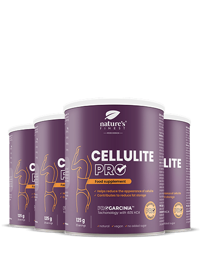 100% Cellulite PRO® by Nature's Finest | Cellulite reduction drink mix | Pack of 4.