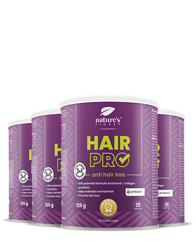 Hair PRO 4X: Biotin and Collagen Boost for Healthy Hair Growth.

Looking to refine your hair's vitality?

Key Features

-- Triple Action Power: Concentrated on hair health, supporting fortified hair follicles, and aiming to minimize hair thinning.
-- Actrisave™ Extract: Enhanced with organic elements, aiming for an overall boost to hair health.
-- Biotin: Often referred to as the 